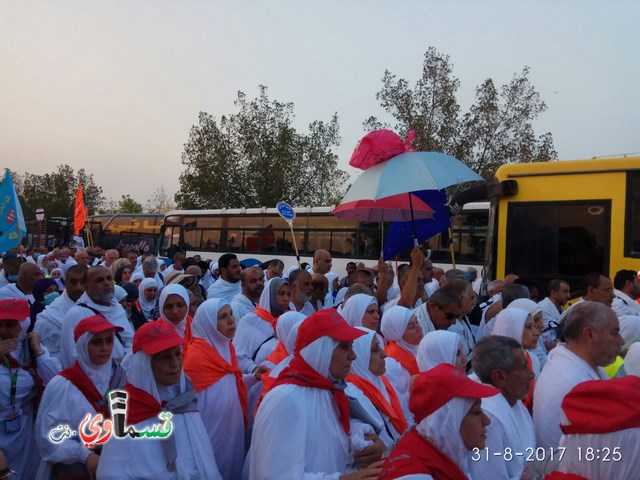 فيديو: الحاج المحامي نادر صرصور يطمئن الاهالي ويصرح  الوفود القسماوية في صعيد عرفات بخير وبصحة وعافية 